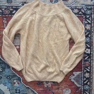Semi off the shoulder vintage Bay Waters sweater